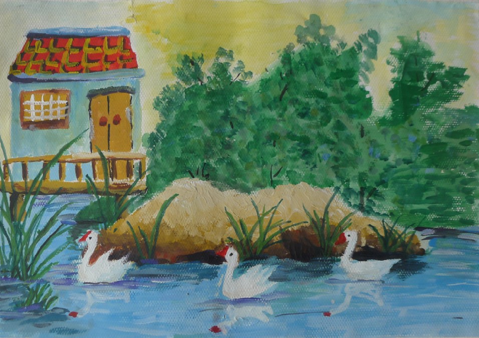 童真是一副想象的画（14）891 / 作者:晚上的蜻蜓 / 帖子ID:97665