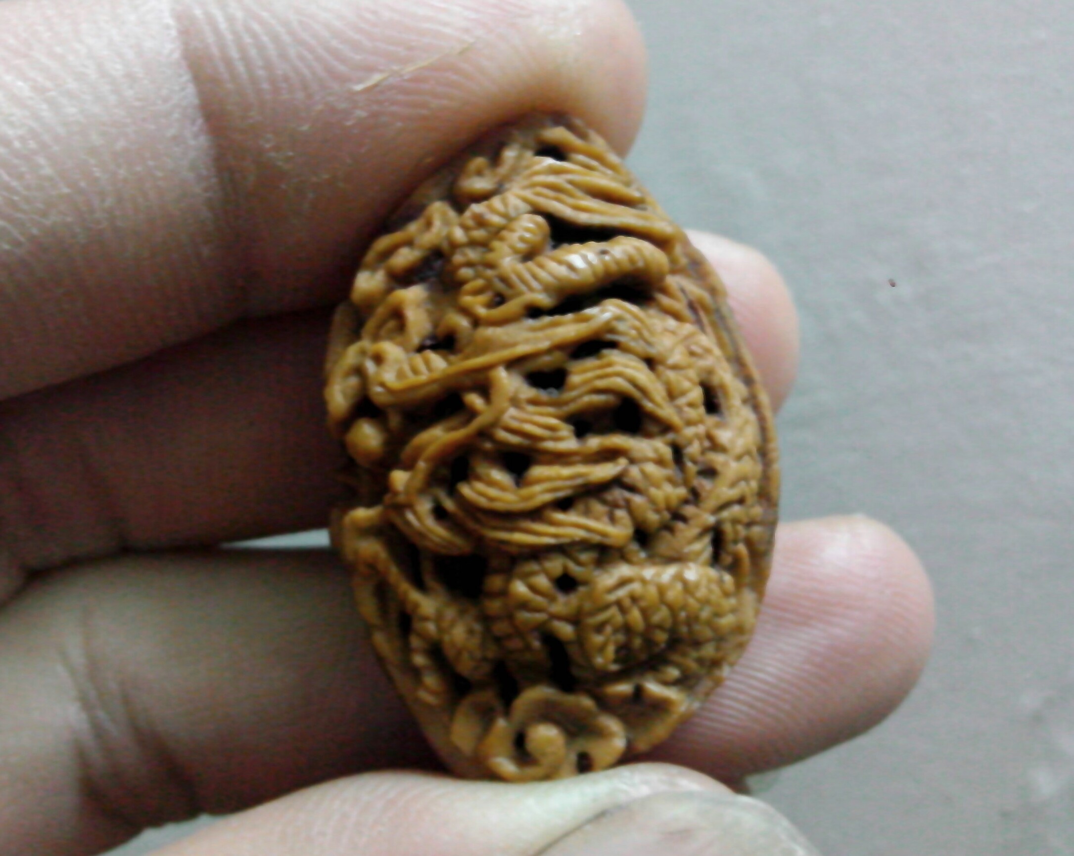 桃核雕一一龙！！763 / 作者:排散 / 帖子ID:97686