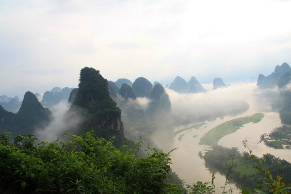 磅礴大气之江湾佳境—兴坪大面山（俗称狗婆山）590 / 作者:罗少爷 / 帖子ID:99158