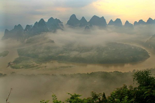 磅礴大气之江湾佳境—兴坪大面山（俗称狗婆山）90 / 作者:罗少爷 / 帖子ID:99158