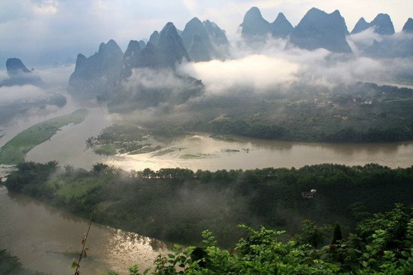 磅礴大气之江湾佳境—兴坪大面山（俗称狗婆山）367 / 作者:罗少爷 / 帖子ID:99158