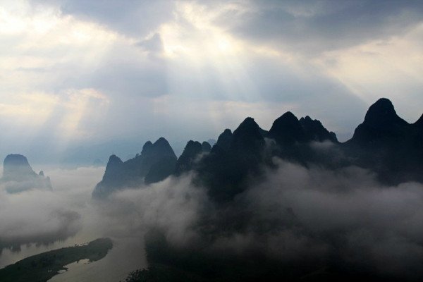 磅礴大气之江湾佳境—兴坪大面山（俗称狗婆山）756 / 作者:罗少爷 / 帖子ID:99158