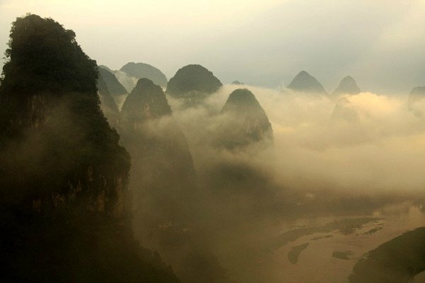 磅礴大气之江湾佳境—兴坪大面山（俗称狗婆山）212 / 作者:罗少爷 / 帖子ID:99158