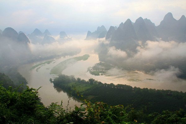 磅礴大气之江湾佳境—兴坪大面山（俗称狗婆山）635 / 作者:罗少爷 / 帖子ID:99158