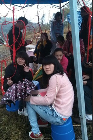 西岭大岭山桃花园.让爱在美丽恭城，共传正能量.815 / 作者:叶云 / 帖子ID:100421