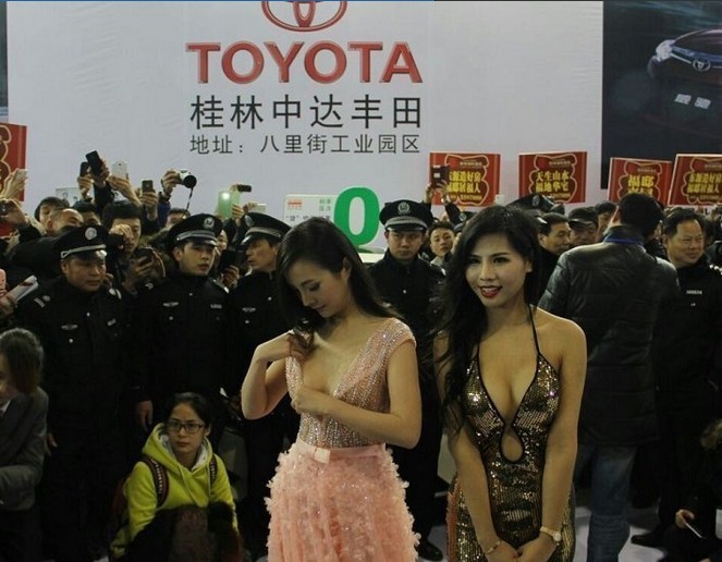 干露露桂林车展秀，口水掉一地644 / 作者:喜杨羊 / 帖子ID:100688