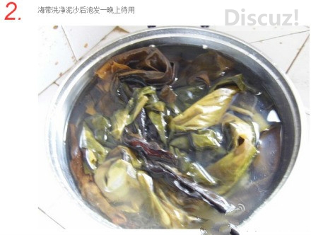 绿豆海带猪蹄汤893 / 作者:蓝天鱼儿 / 帖子ID:105624