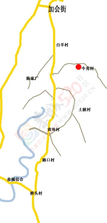 平安乡 牛角山村口 见闻298 / 作者:移不动 / 帖子ID:106544