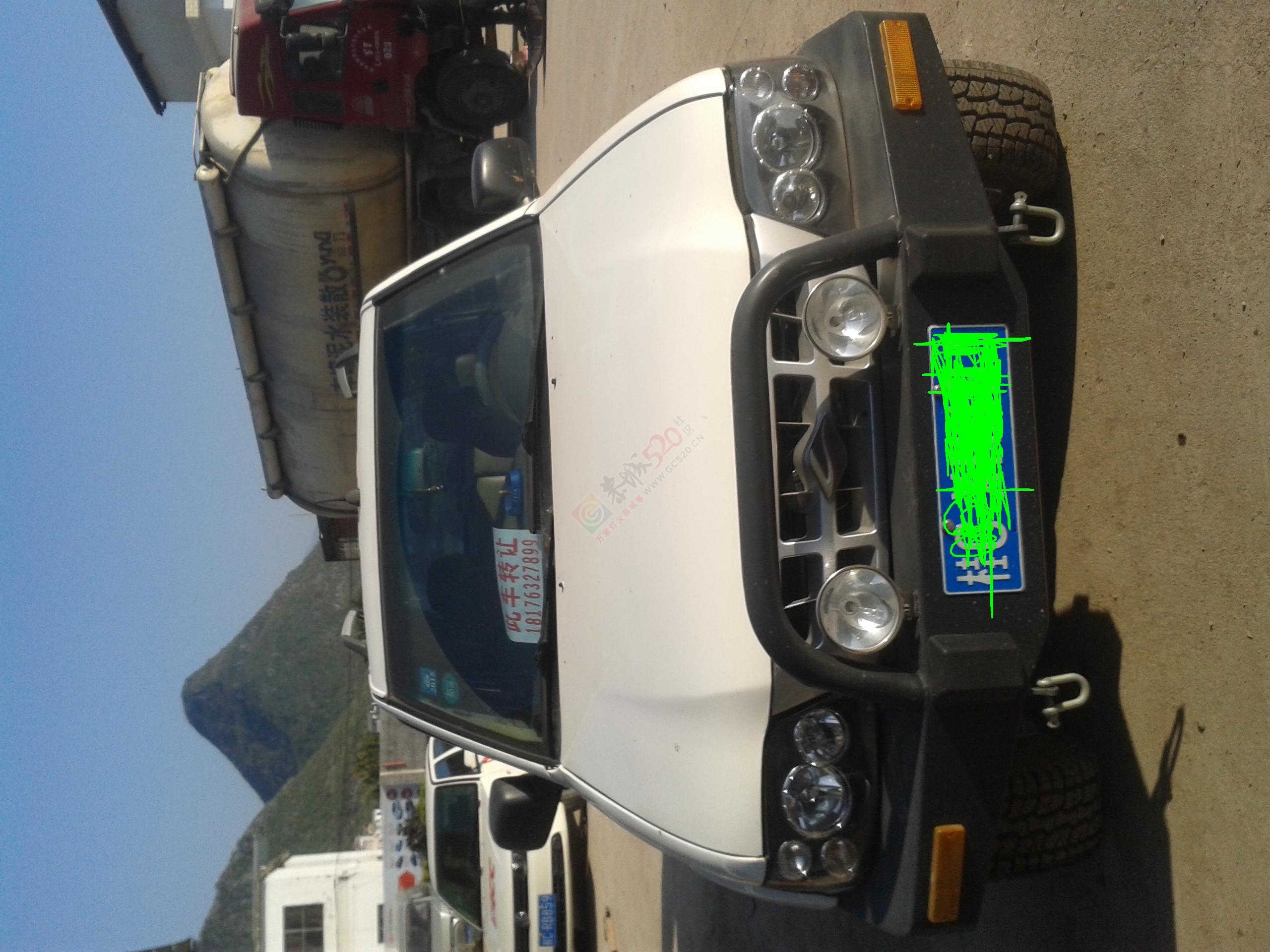 低价转让工程车 越野车 有意者联系18176327899551 / 作者:癜癜 / 帖子ID:107082