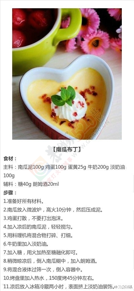 嫩滑布丁的做法358 / 作者:风之诺-ZY / 帖子ID:118936