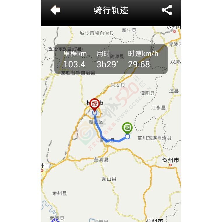单人单车单飞桂林。351 / 作者:不变的温柔 / 帖子ID:119702