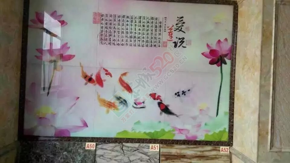 居家装饰~定制浮雕  彩雕 瓷砖，玻璃背景墙702 / 作者:zh461685888 / 帖子ID:119919