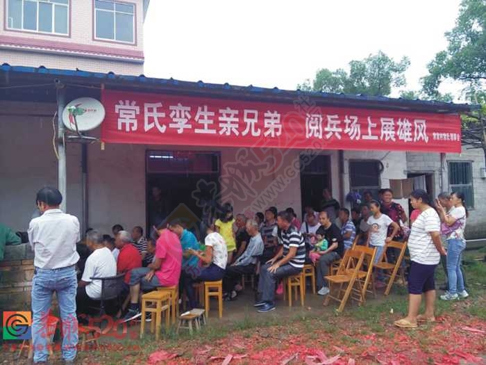恭城双胞胎兄弟参加阅兵，乡亲舞狮鸣炮齐聚欢庆584 / 作者:结局、丆過如此 / 帖子ID:120933