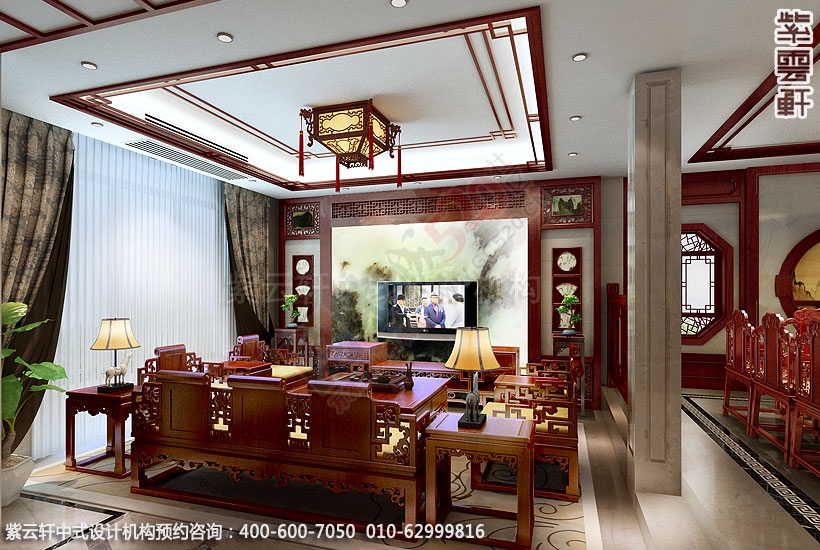 简约中式别墅设计案例，明朗而温馨765 / 作者:zyxuancom / 帖子ID:159663