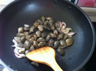 简单鲜美的白菜炒花蛤848 / 作者:爱生活爱美食 / 帖子ID:161239
