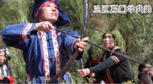 恭城瑶族非物质文化&#10084;恭城三江石口羊角舞716 / 作者:古建灵韵 / 帖子ID:161874