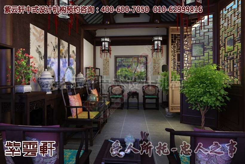 古典中式别墅设计装修 静享西山幽然园林628 / 作者:zyxuancom / 帖子ID:162227