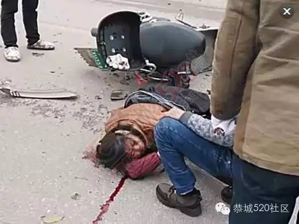 莲花车祸，电瓶车大妈被狗古冲撞翻；龙虎车祸，狗古冲不敌大货车81 / 作者:深秋的落叶 / 帖子ID:162697