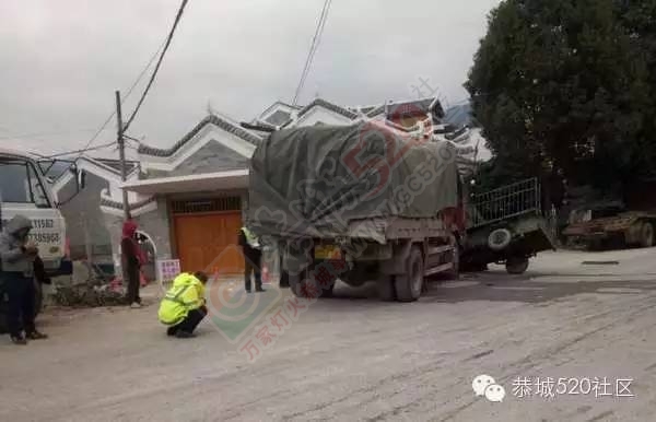 莲花车祸，电瓶车大妈被狗古冲撞翻；龙虎车祸，狗古冲不敌大货车393 / 作者:深秋的落叶 / 帖子ID:162697