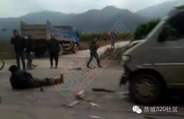 莲花车祸，电瓶车大妈被狗古冲撞翻；龙虎车祸，狗古冲不敌大货车749 / 作者:深秋的落叶 / 帖子ID:162697