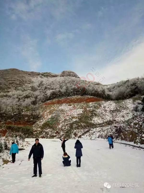 恭城下雪后，他们上了燕子山，万万没想到……632 / 作者:深秋的落叶 / 帖子ID:162839
