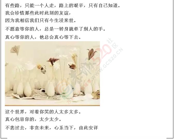 有些路，只能一个人走。。。161 / 作者:罗少爷 / 帖子ID:172877