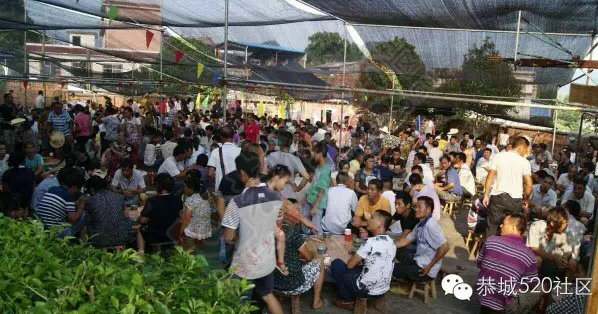恭城渡雷人山人海热闹非凡，原来是这里搞了一个大型活动！307 / 作者:恭城靠大家 / 帖子ID:175665