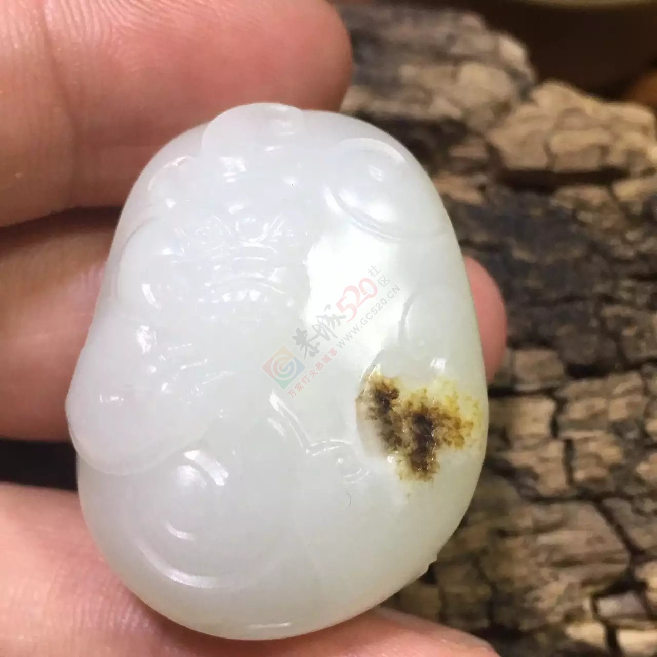 新疆和田羊脂玉籽料貔貅924 / 作者:错了_Zfm79 / 帖子ID:175755