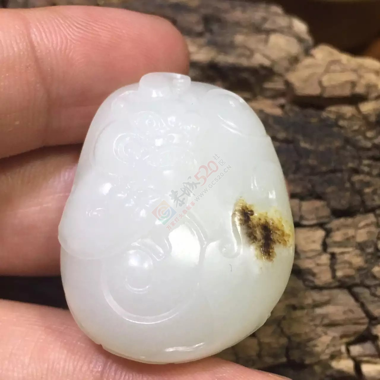 新疆和田羊脂玉籽料貔貅221 / 作者:错了_Zfm79 / 帖子ID:175755