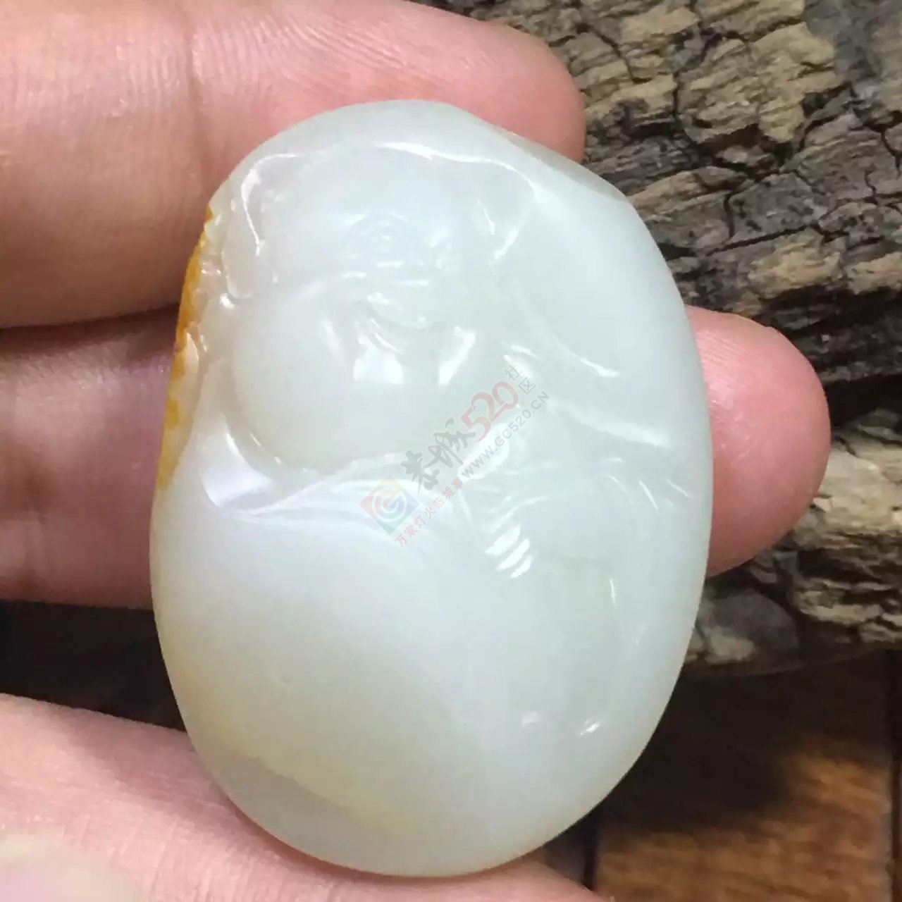 新疆和田玉籽料千年红皮弥勒佛816 / 作者:错了_Zfm79 / 帖子ID:176103