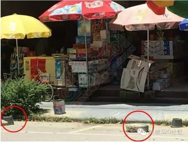恭城栗木街：商铺霸占路边停车位，路灯长期损坏无人管110 / 作者:以空。 / 帖子ID:176296