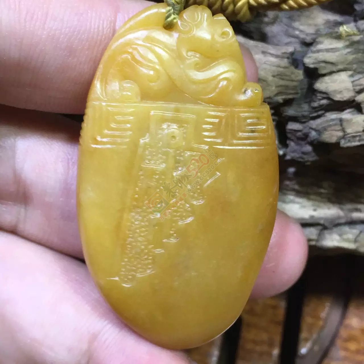 新疆和田玉籽料府上有龙350 / 作者:错了_Zfm79 / 帖子ID:176297