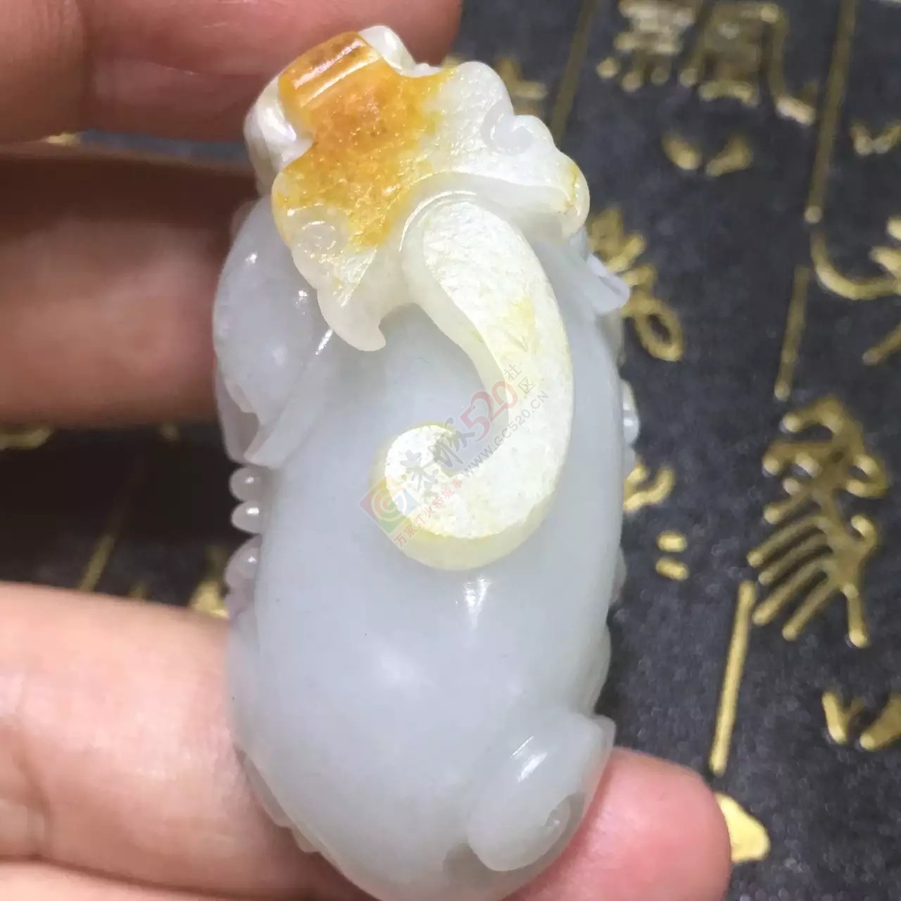 新疆和田玉籽料立体貔貅566 / 作者:错了0227 / 帖子ID:176396
