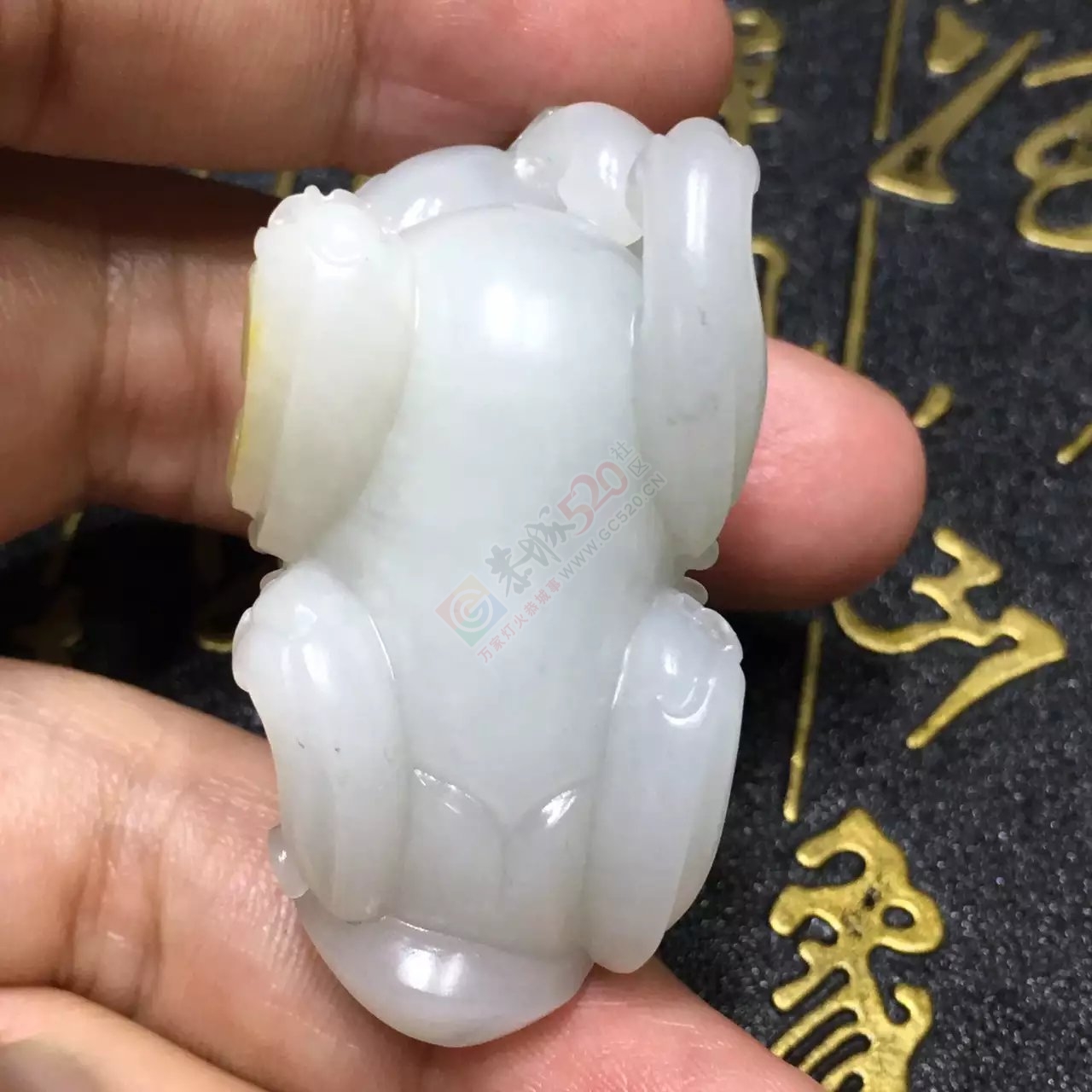 新疆和田玉籽料立体貔貅604 / 作者:错了0227 / 帖子ID:176396