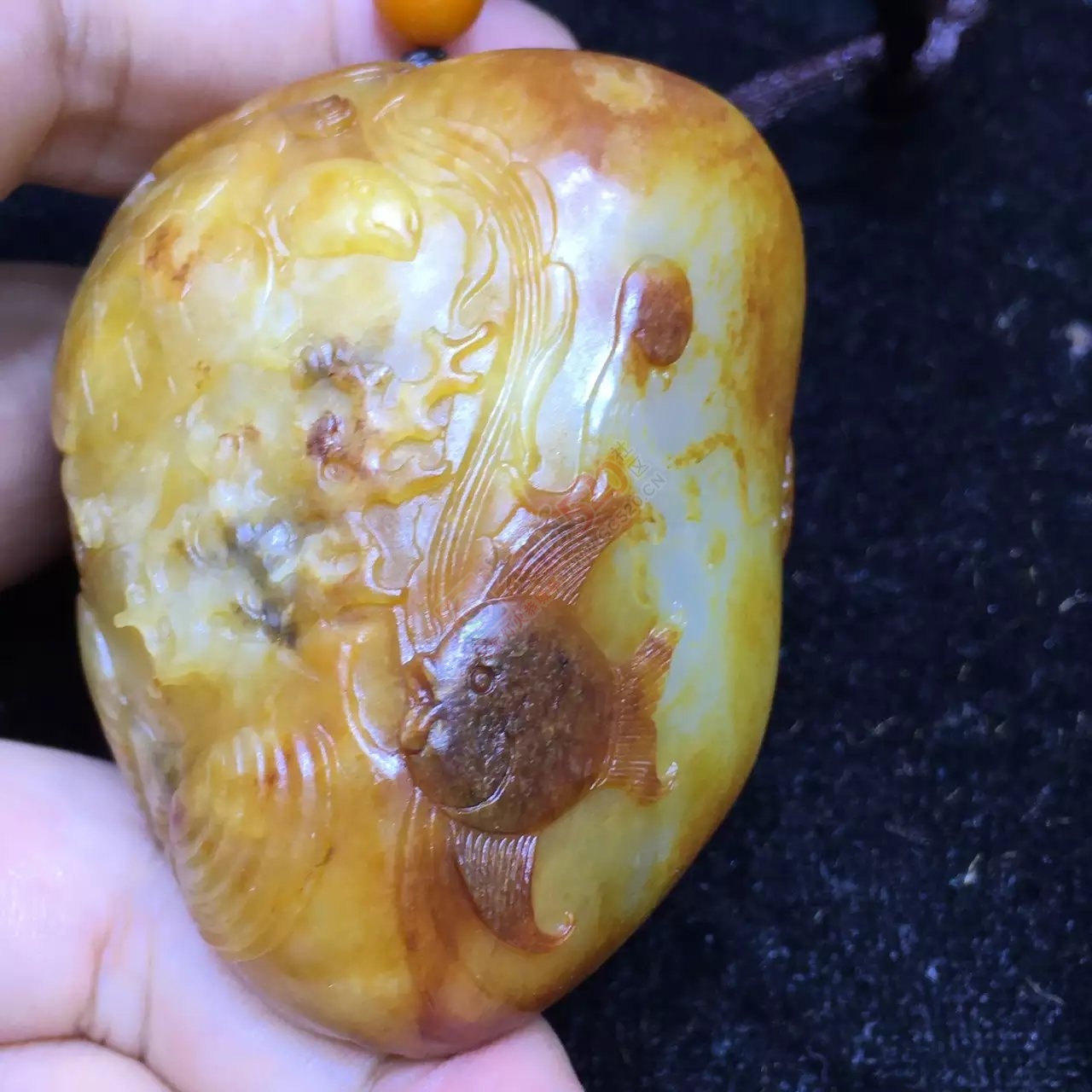 新疆和田玉籽料沁皮独籽一枚672 / 作者:错了0227 / 帖子ID:176440