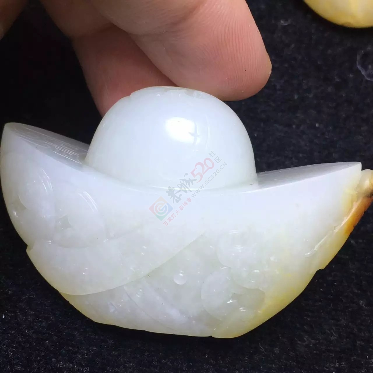 新疆和田玉籽料元宝430 / 作者:错了0227 / 帖子ID:176572