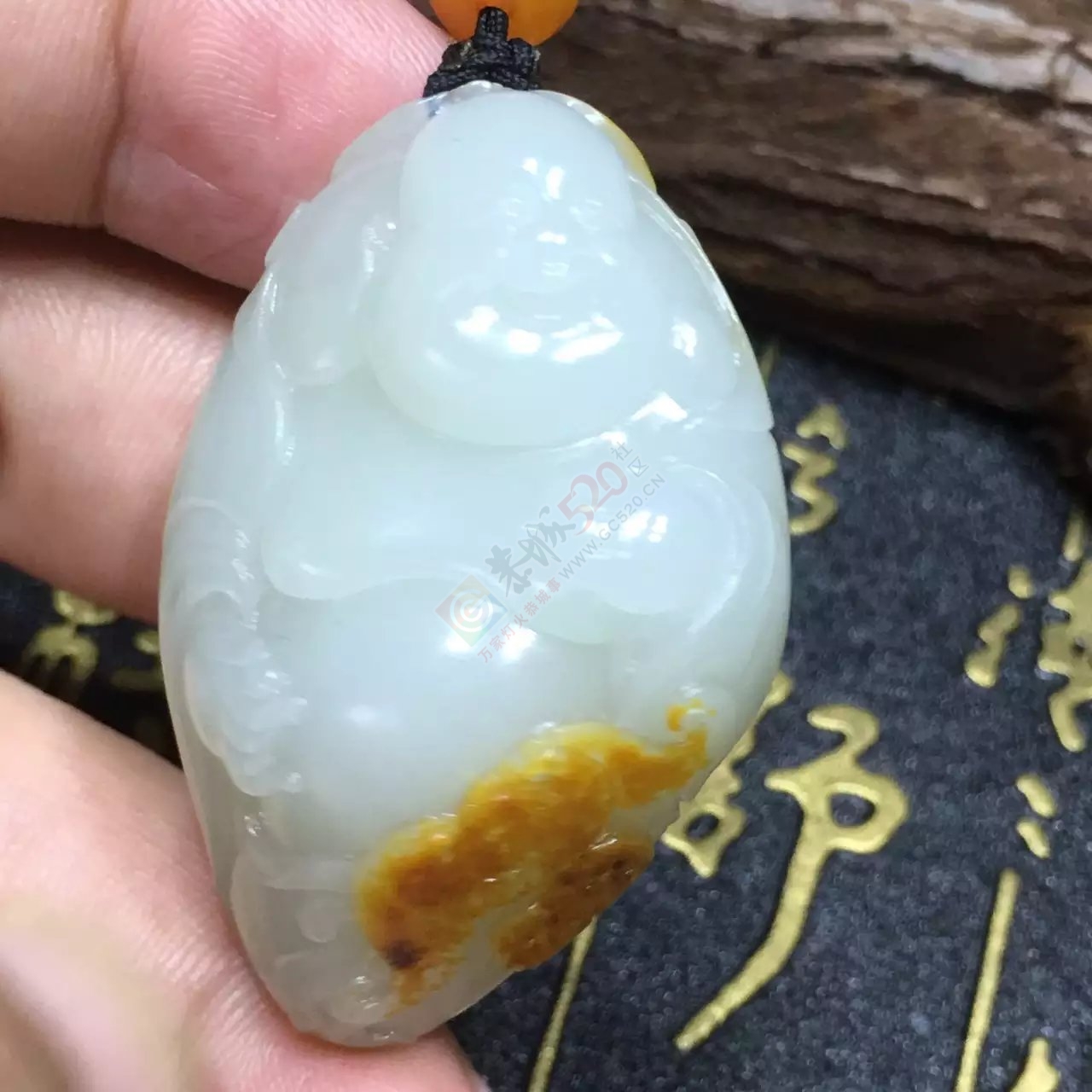 新疆和田玉籽料弥勒佛180 / 作者:错了0227 / 帖子ID:176601