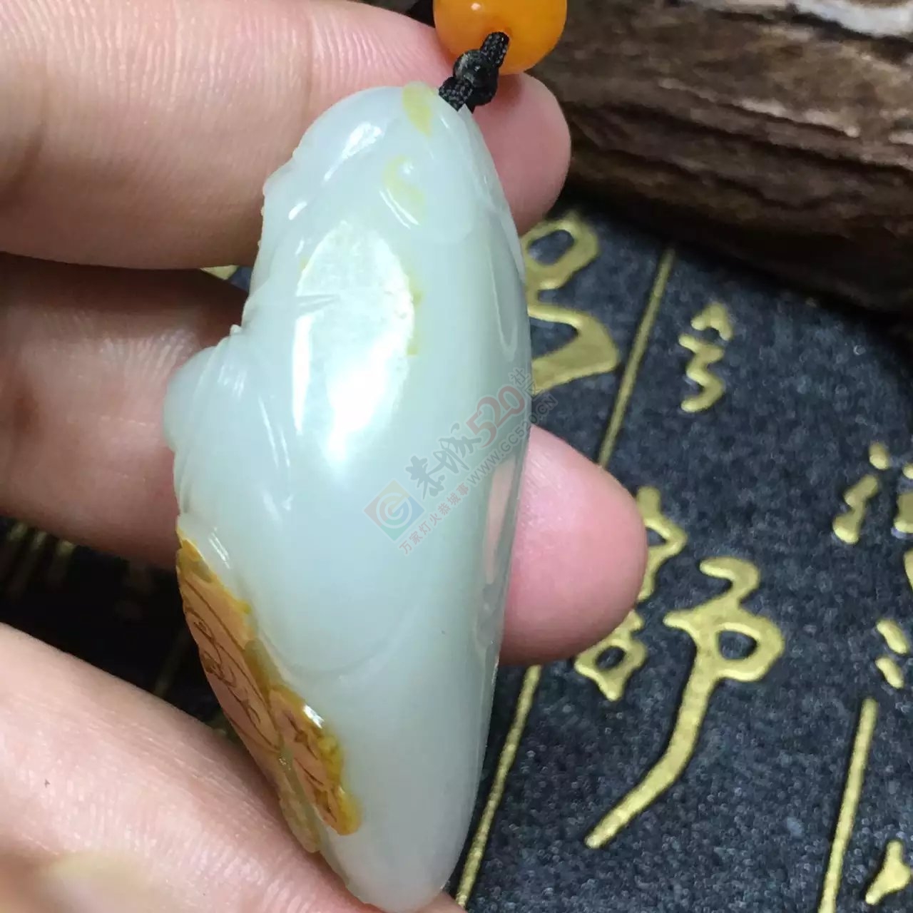 新疆和田玉籽料弥勒佛717 / 作者:错了0227 / 帖子ID:176601