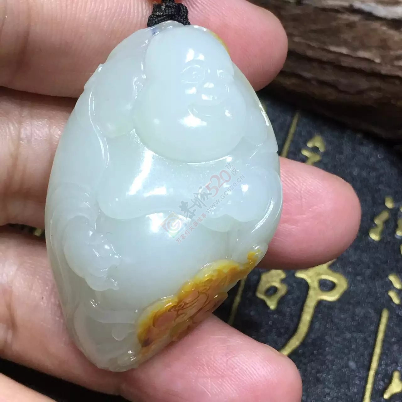 新疆和田玉籽料弥勒佛391 / 作者:错了0227 / 帖子ID:176601
