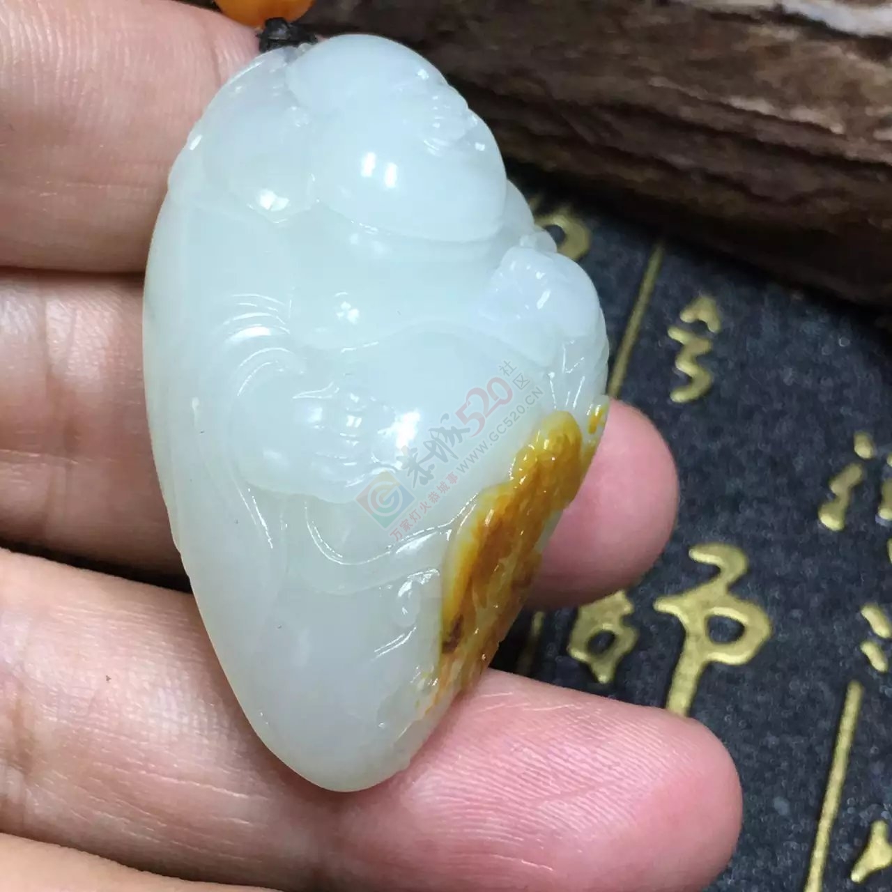新疆和田玉籽料弥勒佛817 / 作者:错了0227 / 帖子ID:176601