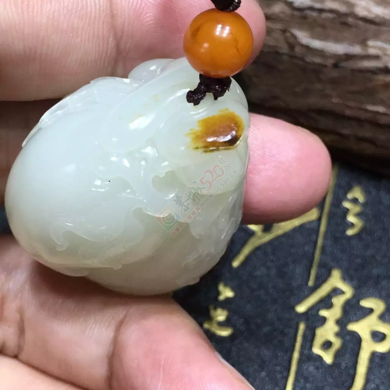 新疆和田玉籽料灵猴献寿485 / 作者:错了0227 / 帖子ID:176634