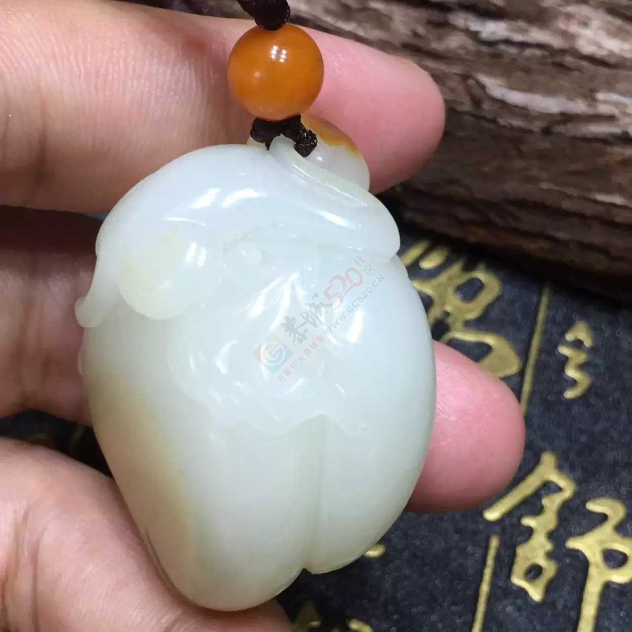 新疆和田玉籽料灵猴献寿135 / 作者:错了0227 / 帖子ID:176634