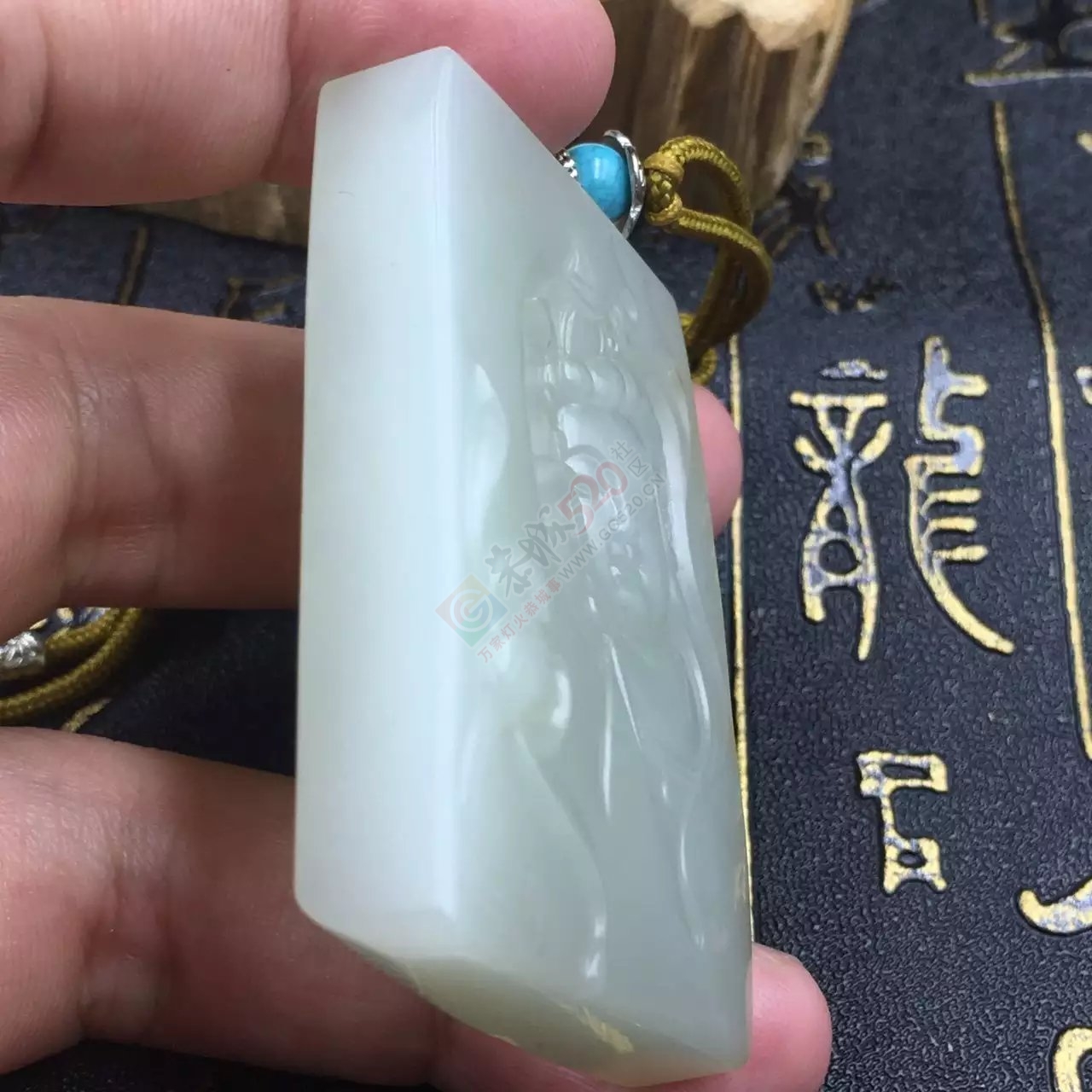 新疆和田玉籽料观音牌子984 / 作者:错了0227 / 帖子ID:176868