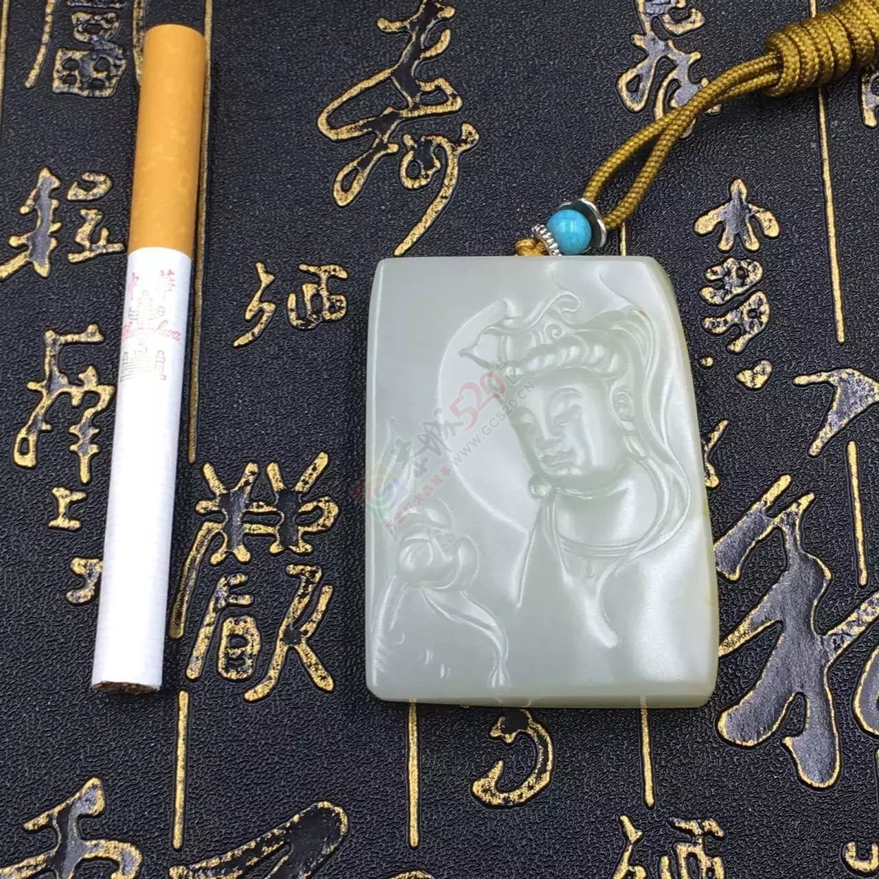 新疆和田玉籽料观音牌子347 / 作者:错了0227 / 帖子ID:176868