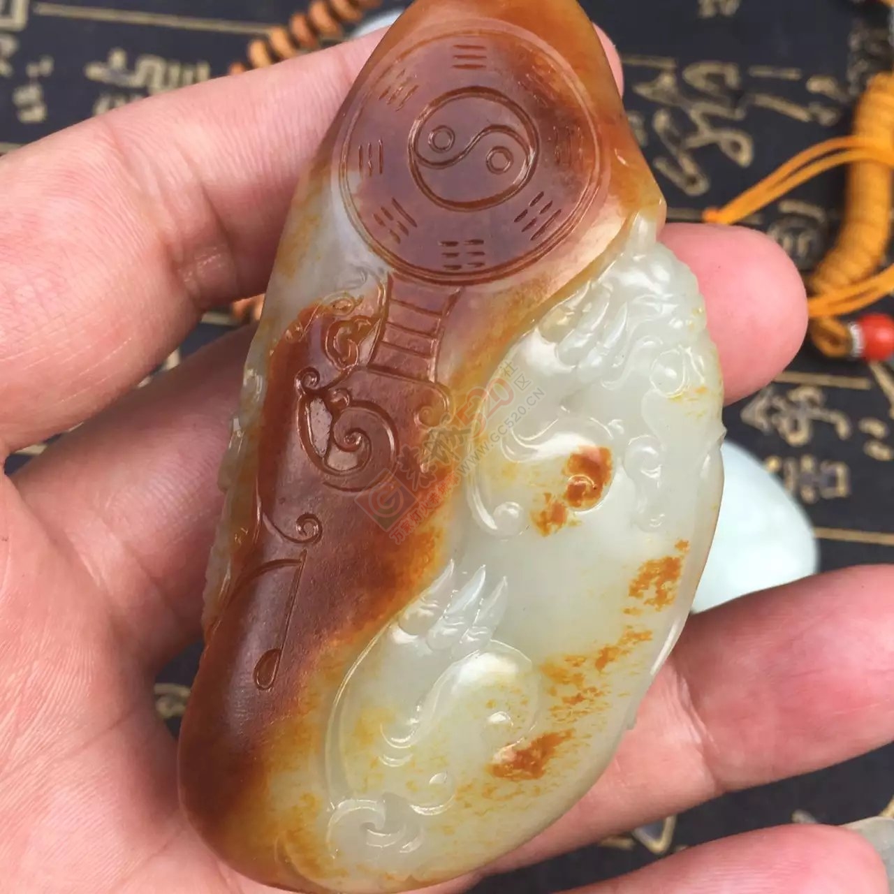 新疆和田玉籽料把件857 / 作者:子涵 / 帖子ID:177035