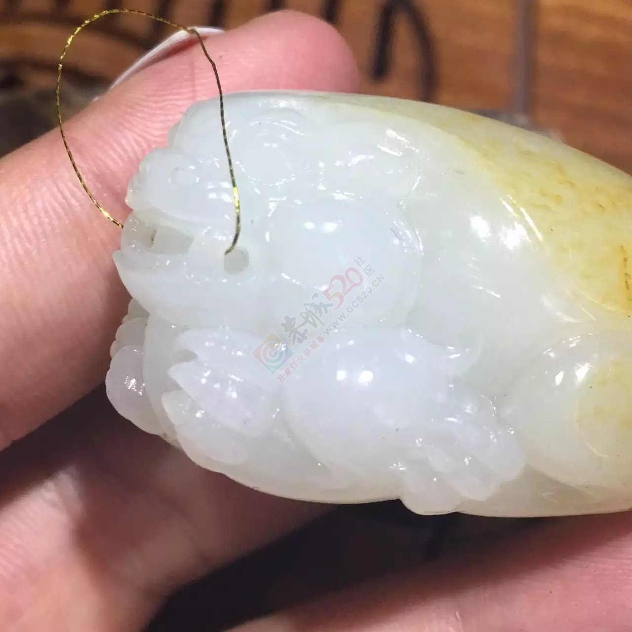 新疆和田玉籽料貔貅726 / 作者:子涵 / 帖子ID:177317