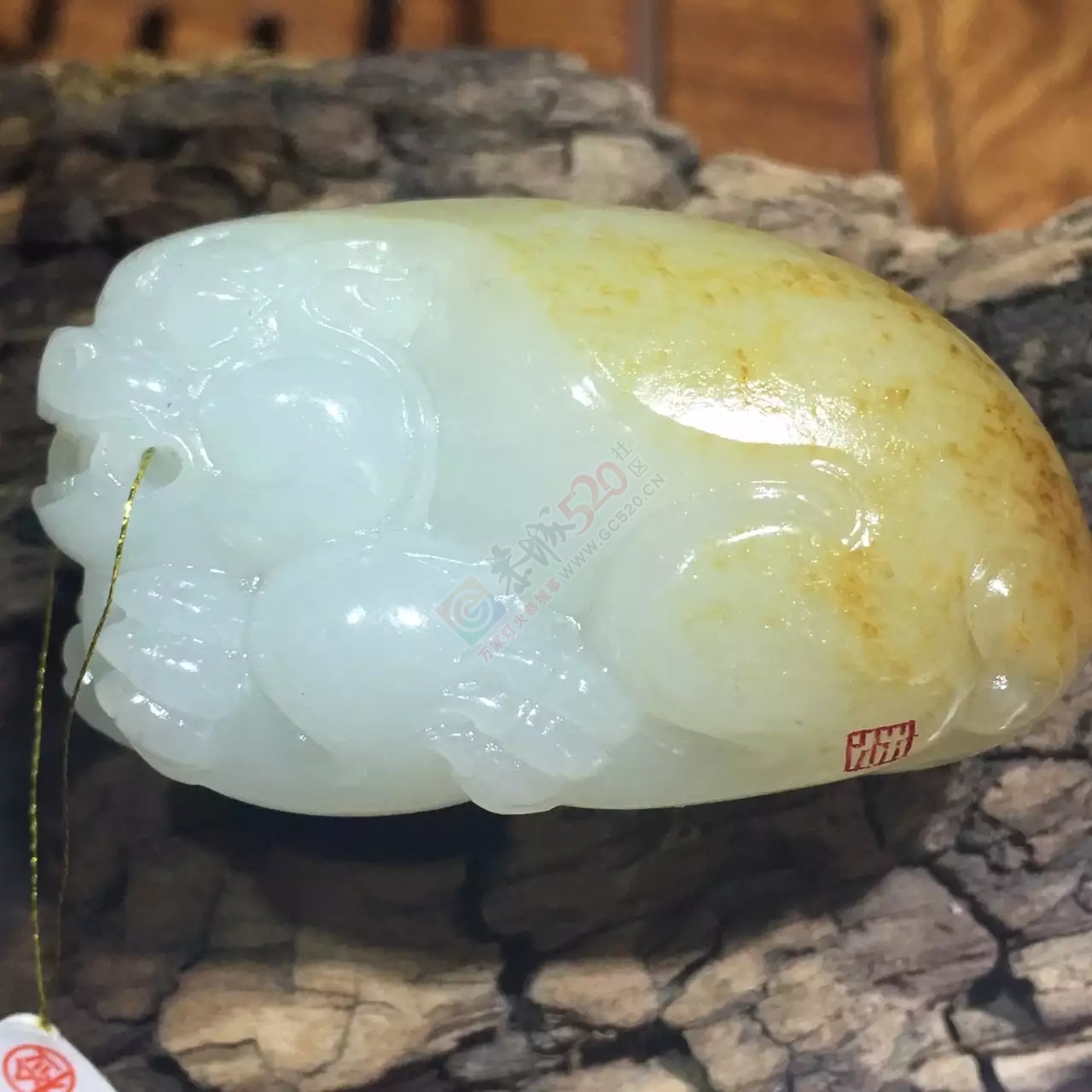 新疆和田玉籽料貔貅447 / 作者:子涵 / 帖子ID:177317