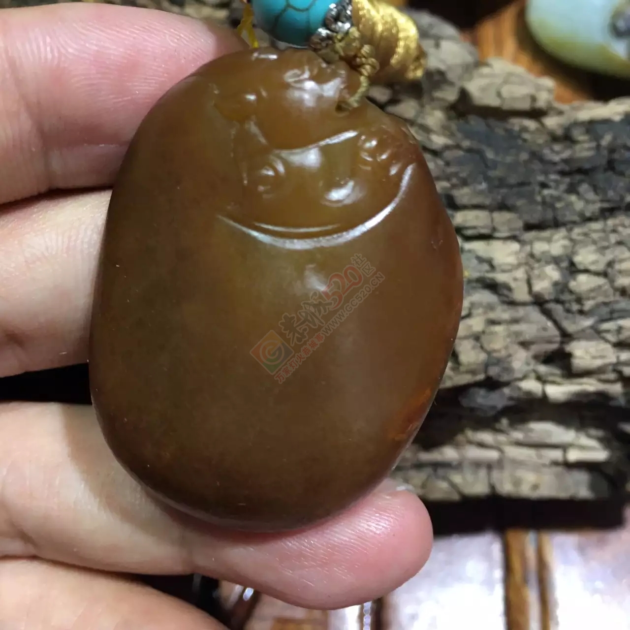 新疆和田玉红沁独籽994 / 作者:子涵 / 帖子ID:177388