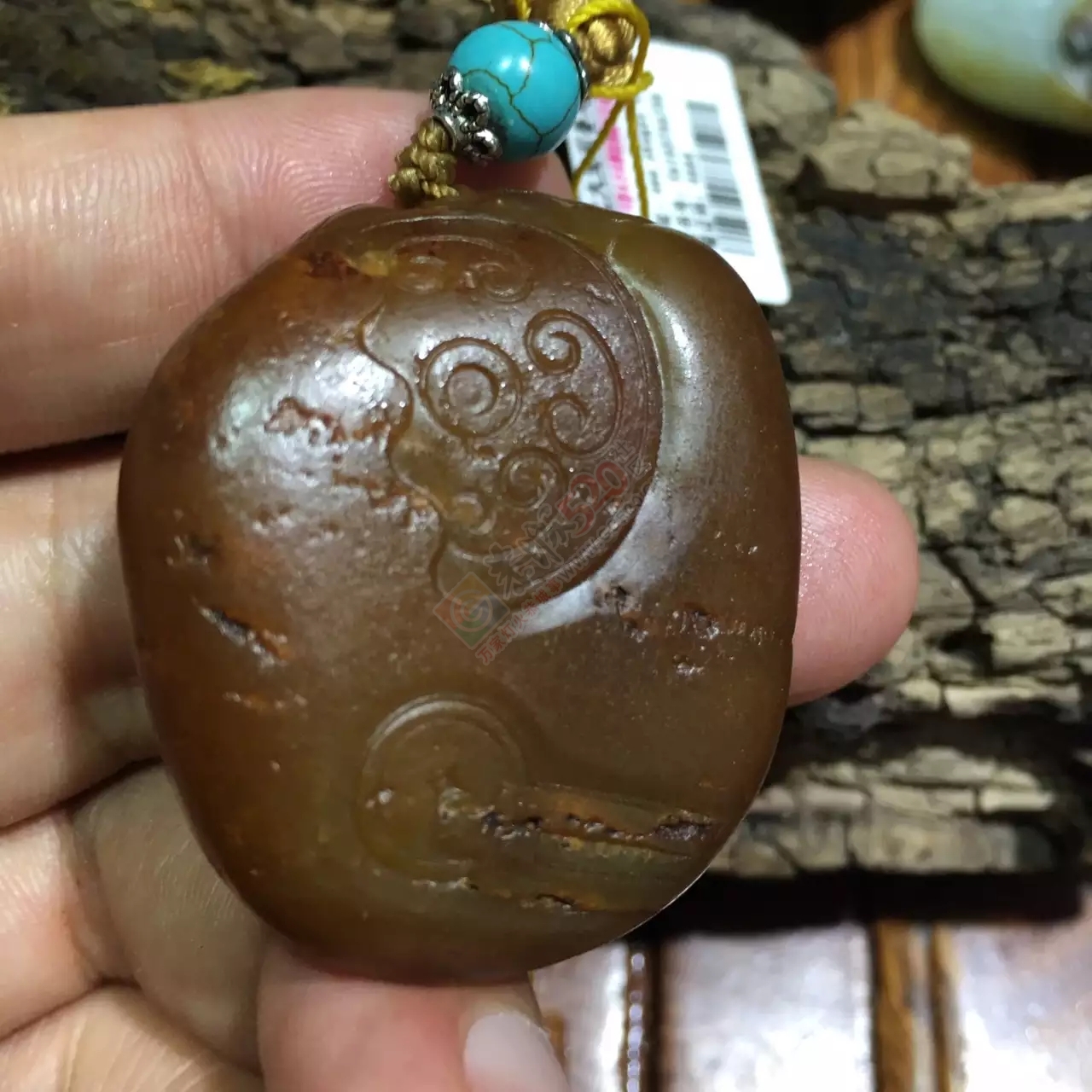 新疆和田玉红沁独籽376 / 作者:子涵 / 帖子ID:177388