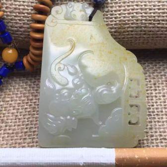 转让79g洒金皮籽料貔貅牌679 / 作者:晚霞行千里 / 帖子ID:177412